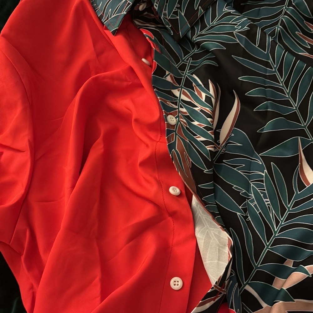 Men's casual summer shirt from Shein, size XL.